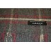 100% Cashmere Scarf - Made in Scotland - Dark Grey Checked Design